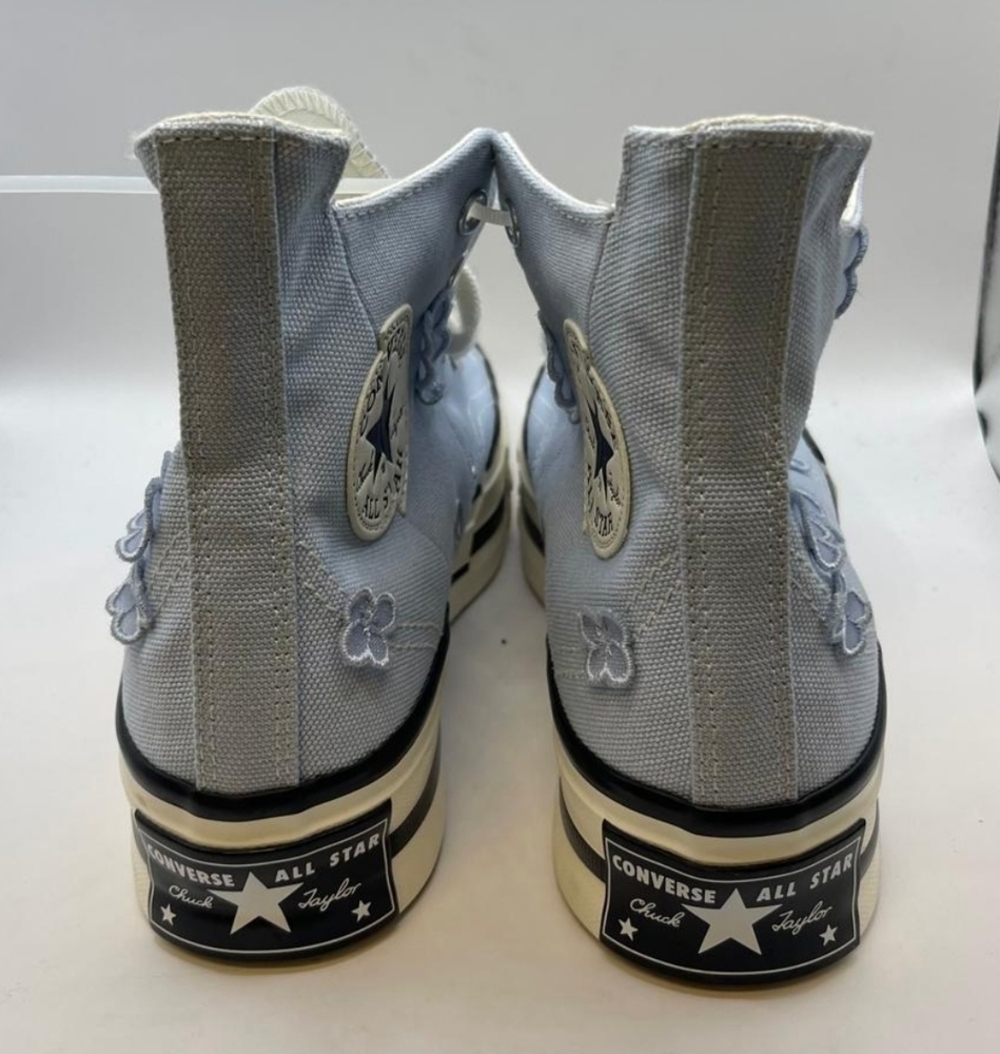 NEW M7.5/W9.5 CONVERSE CHUCK 70 PLUS 3D FLOWERS LIMITED EDITION PLATFORM SHOES - Picture 2 of 7